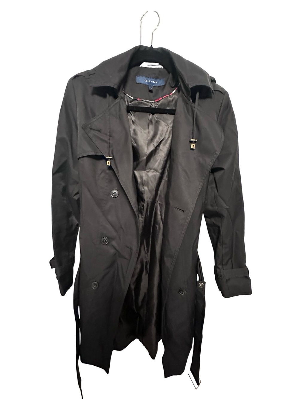 Cole Haan Women’s Hooded Trench Coat